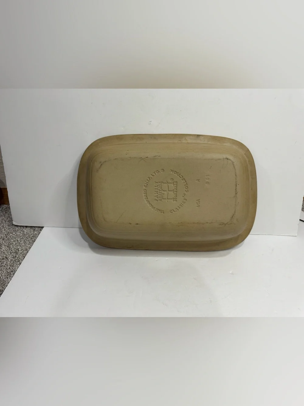 The Pampered Chef Family Heritage Classics Stoneware Rectangular Baker Dish